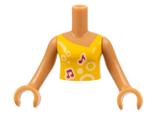LEGO® los onderdeel Romp in kleur Medium Noga FTGpb012c01