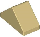 LEGO® los onderdeel Dakpan Algemeen in kleur Geelbruin 3044c