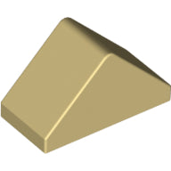 Plaatje in Gallery viewer laden, LEGO® los onderdeel Dakpan Algemeen in kleur Geelbruin 3044c
