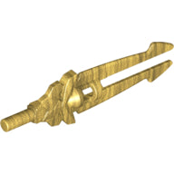 Plaatje in Gallery viewer laden, LEGO® los onderdeel Wapen in kleur Parel Goud 11103