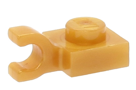 LEGO® los onderdeel Plaat Aangepast in kleur Parel Goud 6019