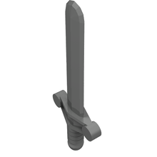 Plaatje in Gallery viewer laden, LEGO® los onderdeel Wapen in kleur Parel Donkergrijs 76764