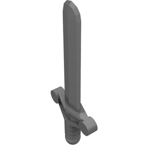 LEGO® los onderdeel Wapen in kleur Parel Donkergrijs 76764