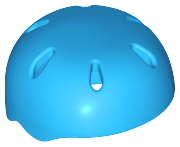 Plaatje in Gallery viewer laden, LEGO® los onderdeel Hoofddeksels Donker Azuurblauw 46303