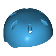 LEGO® los onderdeel Hoofddeksels Donker Azuurblauw 46303