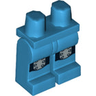 LEGO® Benen met Motief Donker Azuurblauw 970c00pb0215