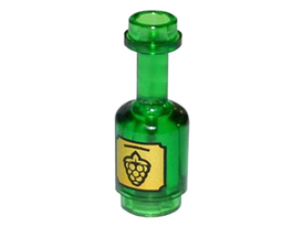 LEGO® Accessoire met Motief Doorzichtig Groen 95228pb02