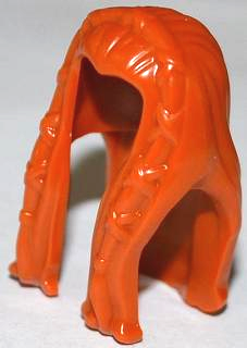 LEGO® los onderdeel Haar in kleur Donker Oranje 11261