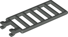 LEGO® los onderdeel Staaf in kleur Donkergrijs 6020