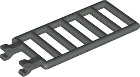 LEGO® los onderdeel Staaf in kleur Donkergrijs 6020
