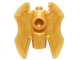 LEGO® los onderdeel Wapen in kleur Parel Goud 11096