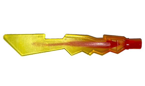 LEGO® los onderdeel Wapen Doorzichtig Geel 11439pb03