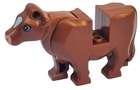 LEGO® Dier Onderdelen met Motief Roodachtig Bruin 64452pb01