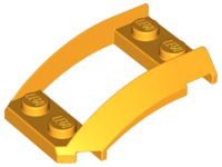 LEGO® los onderdeel Wig in kleur Helder Licht Oranje 47755