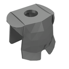 LEGO® los onderdeel Lijf Accessoire Parel Donkergrijs 2587