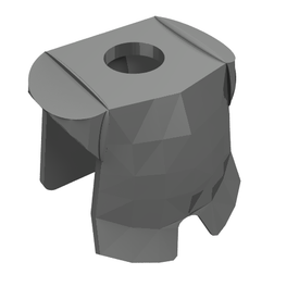 LEGO® los onderdeel Lijf Accessoire Parel Donkergrijs 2587