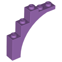 LEGO® los onderdeel Steen Boog Medium Lavendel 76768