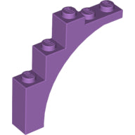 Plaatje in Gallery viewer laden, LEGO® los onderdeel Steen Boog Medium Lavendel 76768