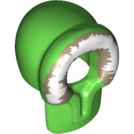 LEGO® los onderdeel Hoofddeksels in kleur Fel Groen x205pb04