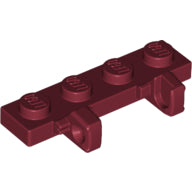 Plaatje in Gallery viewer laden, LEGO® los onderdeel Scharnier in kleur Donkerrood 44568