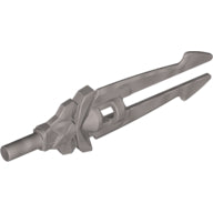 LEGO® los onderdeel Wapen in kleur Zilver 11103