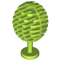 LEGO® los onderdeel Boom in kleur Limoen 3470