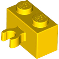 LEGO® los onderdeel Steen Aangepast in kleur Geel 30237b