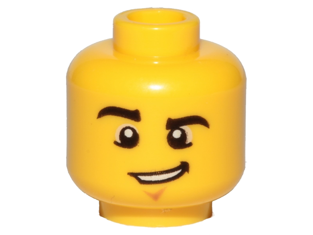 LEGO® los onderdeel Hoofd in kleur Geel 3626cpb0857