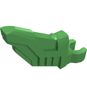 LEGO® los onderdeel Lijf Accessoire in kleur Fel Groen 11597