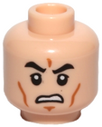 LEGO® los onderdeel Hoofd in kleur Lichte Noga 3626pb0817