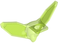 LEGO® Lijf Accessoire Doorschijnend Helder Groen 11599