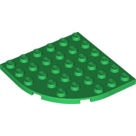 Plaatje in Gallery viewer laden, LEGO® los onderdeel Plaat Rond in kleur Groen 6003