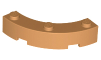 Plaatje in Gallery viewer laden, LEGO® los onderdeel Steen Rond in kleur Medium Noga 48092