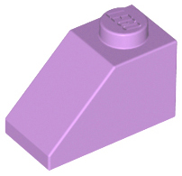 Plaatje in Gallery viewer laden, LEGO® los onderdeel Dakpan Algemeen Medium Lavendel 3040