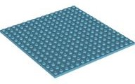 LEGO® los onderdeel Plaat Algemeen Medium Azuurblauw 91405