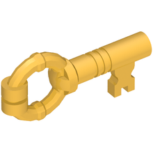Plaatje in Gallery viewer laden, LEGO® los onderdeel Accessoire in kleur Parel Goud 40359a
