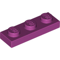 Plaatje in Gallery viewer laden, LEGO® los onderdeel Plaat Algemeen in kleur Magenta 3623