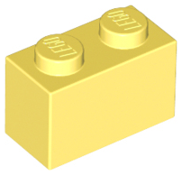LEGO® los onderdeel Steen in kleur Helder Lichtgeel 3004