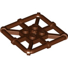 LEGO® los onderdeel Plaat Aangepast Roodachtig Bruin 30094