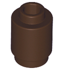 LEGO® los onderdeel Steen Rond in kleur Donker Bruin 3062