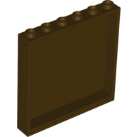 Plaatje in Gallery viewer laden, LEGO® los onderdeel Paneel in kleur Donker Bruin 59349