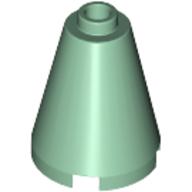 Plaatje in Gallery viewer laden, LEGO® los onderdeel Kegel in kleur Zandgroen 3942c