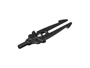 LEGO® los onderdeel Wapen in kleur Zwart 11103