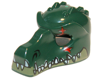 Plaatje in Gallery viewer laden, LEGO® los onderdeel Hoofddeksels Donkergroen 12551pb04