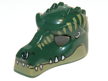Plaatje in Gallery viewer laden, LEGO® los onderdeel Hoofddeksels Donkergroen 12551pb02