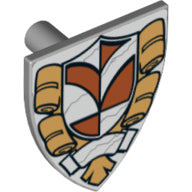 LEGO® Bescherming Licht Blauwachtig Grijs 3846pb033