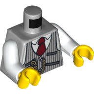 LEGO® Lijf met Motief Licht Blauwachtig Grijs 973pb1183c01