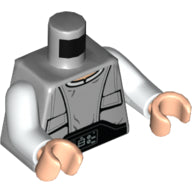 Plaatje in Gallery viewer laden, LEGO® Lijf met Motief Licht Blauwachtig Grijs 973pb1131c01