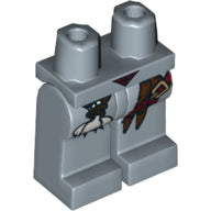 Plaatje in Gallery viewer laden, LEGO® los onderdeel Benen met Motief Zandblauw 970c00pb0164