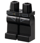 LEGO® los onderdeel Benen met Motief Zwart 970c00pb0176